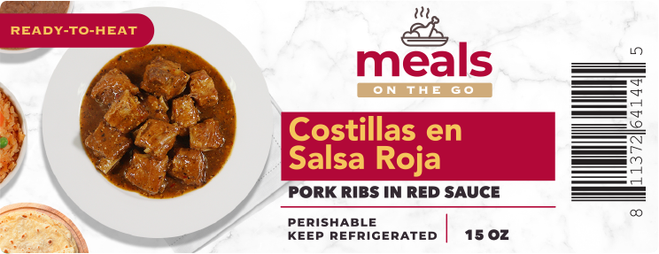 Meals on the Go Pork Ribs in Red Sauce image