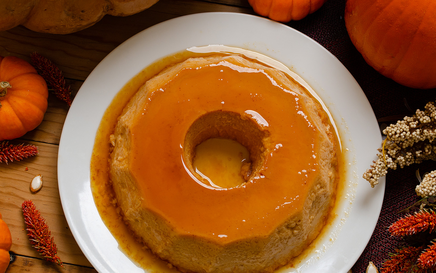 Pumpkin Spice Flan - Cardenas Markets