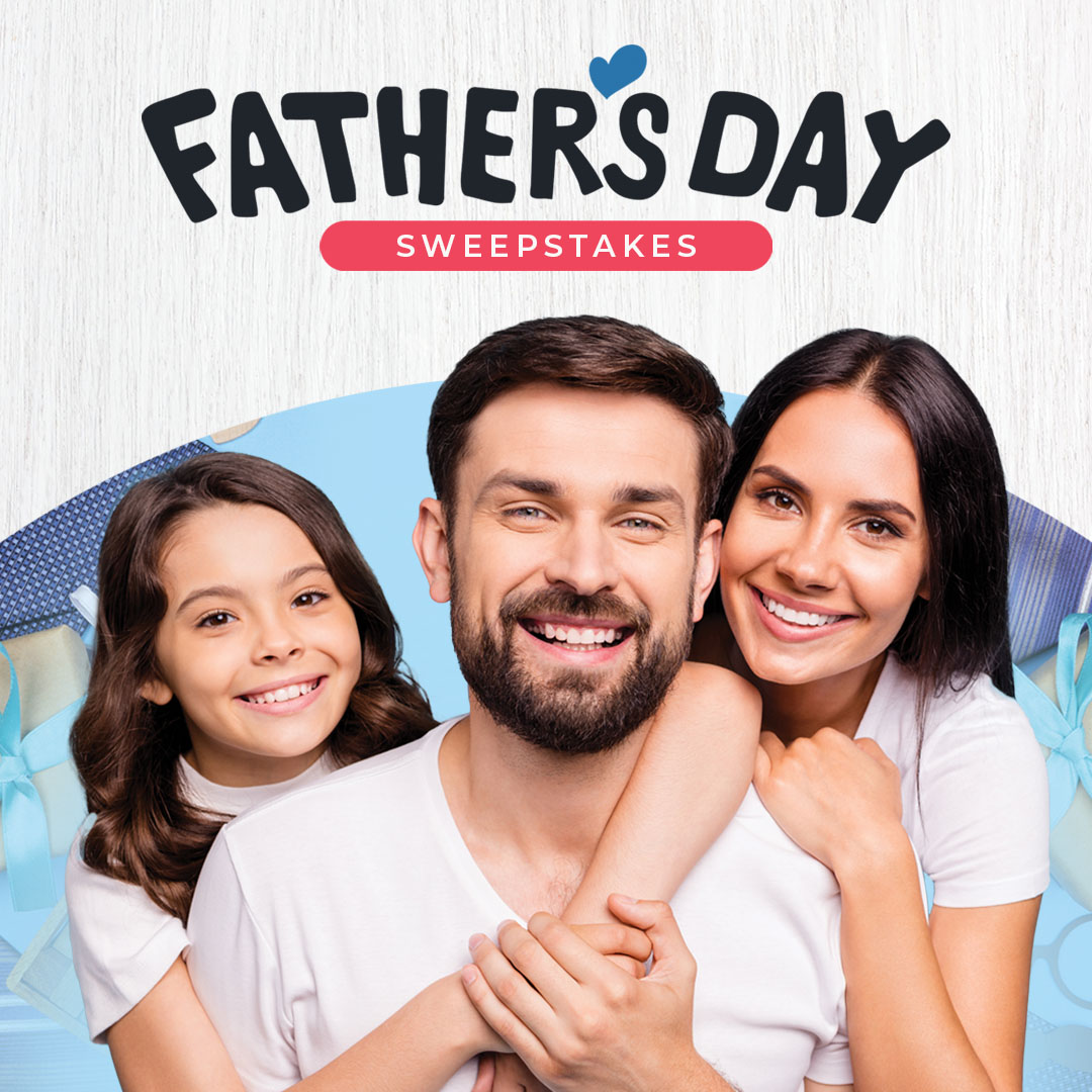 Father's Day Sweeps Hero Image
