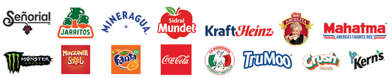 Logos of contest sponsors