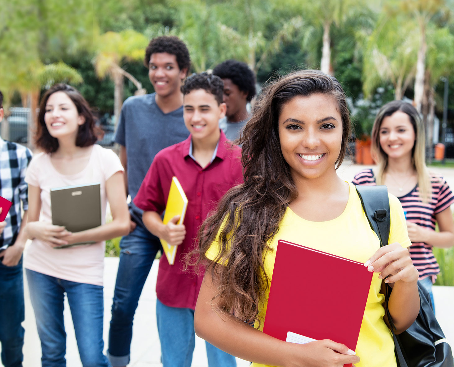 Image of Students in Scholarships Page